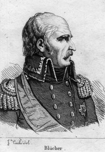 Portrait of Gebhard Leberecht, Prince Blucher von Wahlstatt, Prussian marshal by French School