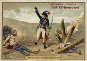 General Augereau at the Battle of Castiglione, Italy, 3-5 August 1796 by French School
