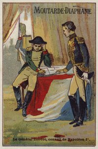 General Drouot advising Napoleon by French School