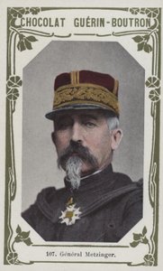 General Metzinger by French School