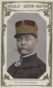 General Zurlinden by French School