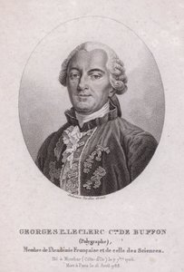 Georges-Louis Leclerc, Comte de Buffon, French scientist and writer by French School
