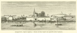 Georgetown, British Guiana by French School