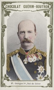 George I, King of Greece by French School