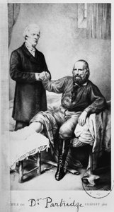 Giuseppe Garibaldi with Doctor Partridge, c.1862