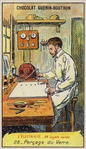 Glass drilling by French School