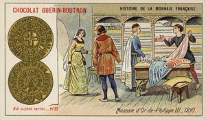 Gold Coins of Philip III by French School