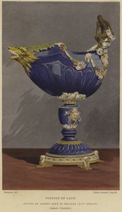 Gondola-Shaped Lapis Lazuli Cup Mounted in Gilded and Enamelled Silver, 16th Century by French School
