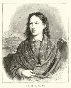 Grace Darling (engraving) by French School