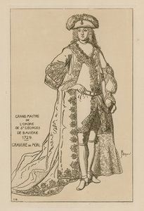 Grand Master of the Order of St. George of Bavaria, 1729 by French School