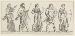 Greek-Roman Costume by French School