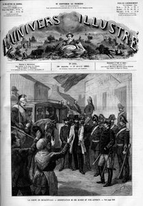General strike of the miners of Decazeville (Aveyron)