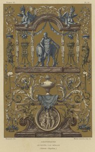 Grotesque Designed by Jean Berain, 17th or 18th Century by French School