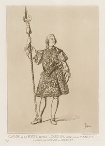 Guard of the Porte of King Louis XV, Dite la Manche by French School