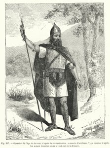 Warrior of the Bronze Age, after the Reconstruction of the Artillery Museum by French School