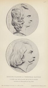 Gustave Planche and Theophile Gautier by French School