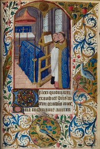 Office of the Dead, from Book of Hours, Use of Paris, mid-15th century