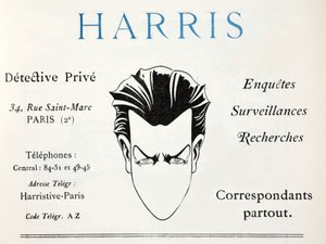 Harris - Private Detective by French School