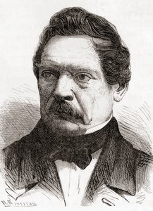 Henri-Gustave Delvigne, from Les Merveilles de la Science, published c.1870 (engraving) by French School