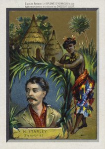 Henry Morton Stanley, Welsh-born American Explorer by French School
