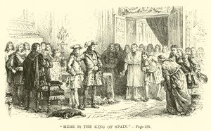 Here is the King of Spain