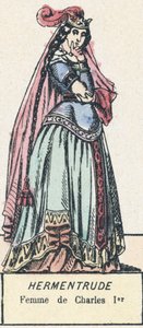 Hermentrude, Wife of Charles I by French School