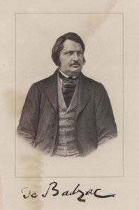 Honoré de Balzac, French Novelist and Playwright by French School