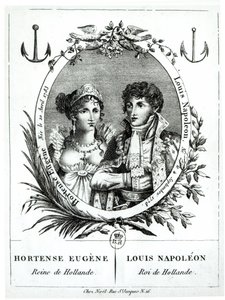 Hortense de Beauharnais (1783-1837) and Louis-Napoleon Bonaparte (1778-1846) by French School