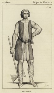 9th Century, Reign of Charles II, Executioner (engraving)