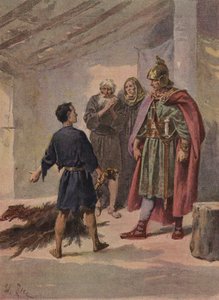 I have killed the eagle, said the child by French School