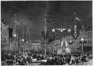 Illuminations of a City by French School