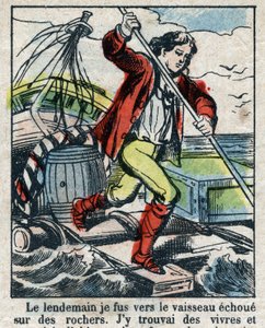 Illustration for the Book of Daniel Defoe 
