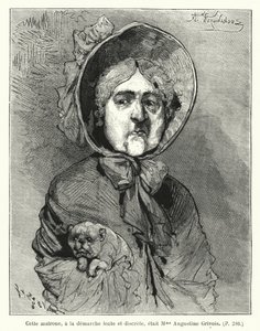 Illustration for Le Juif Errant by French School