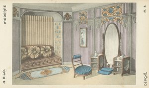 Illustration from interior design product catalogue from A R & Cie, France by French School