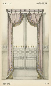 Illustration from interior design product catalogue from A R & Cie, France by French School