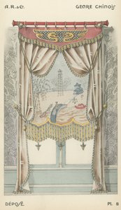 Illustration from interior design product catalogue from A R & Cie, France by French School