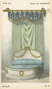 Illustration from interior design product catalogue from A R & Cie, France