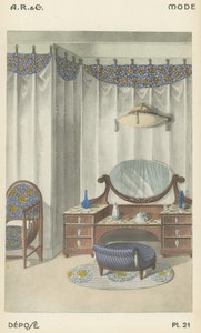 Illustration from interior design product catalogue from A R & Cie, France by French School