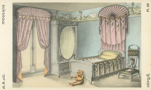 Illustration from interior design product catalogue from A R & Cie, France by French School