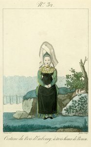 Illustration No. 32, Costume of the Bois d