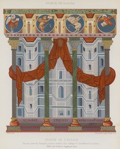 Image of a church by French School