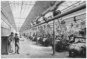 Industrial Weaving at Bagatelle by French School