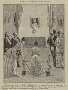 Initiation of a Mistress of Egypt in the Egyptian Rite