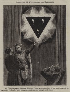 Initiation of an Intendant of the Building by French School