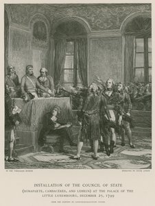 Installation of the Council of State by French School