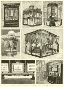 Installations and Showcases of the Great Britain Section by French School
