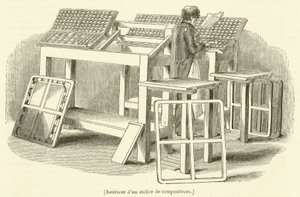 Interior of a Composers