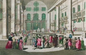 Interior of a Synagogue during the Festival of Purim