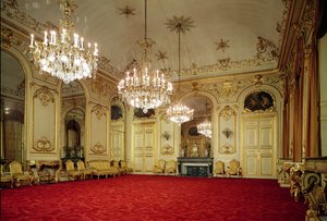 Interior of the Grand Salon by French School