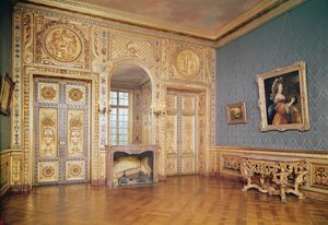 Interior view of the Petit Salon, c.1660 by French School